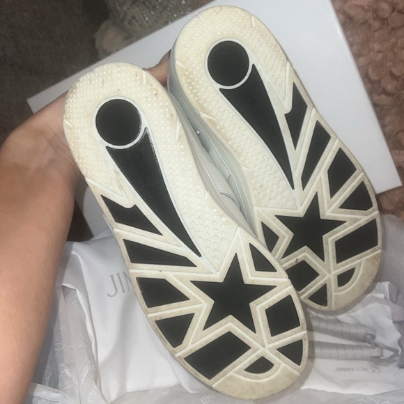 Authentic Jimmy Choo OSAKA lace up sneakers size 36 - Picture 6 of 11